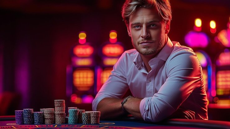 Tampilan meja Live Baccarat di studio alexsistogel dengan dealer profesional